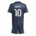 Real Madrid Kylian Mbappe #10 Bortedraktsett Barn 2025-26 Kortermet (+ Korte bukser)
